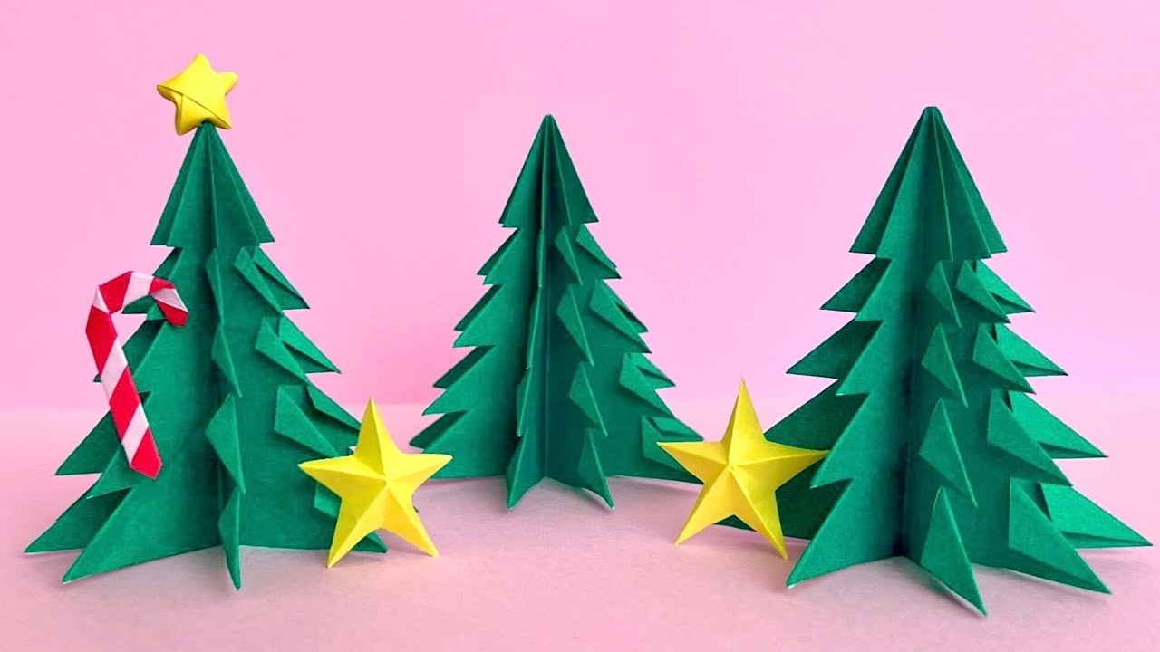 立体折り紙 クリスマスボックス ～簡単な折り方・作り方 動画