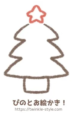 ライブお絵かき 赤ペンでかんたん♪クリスマスイラストの描き方