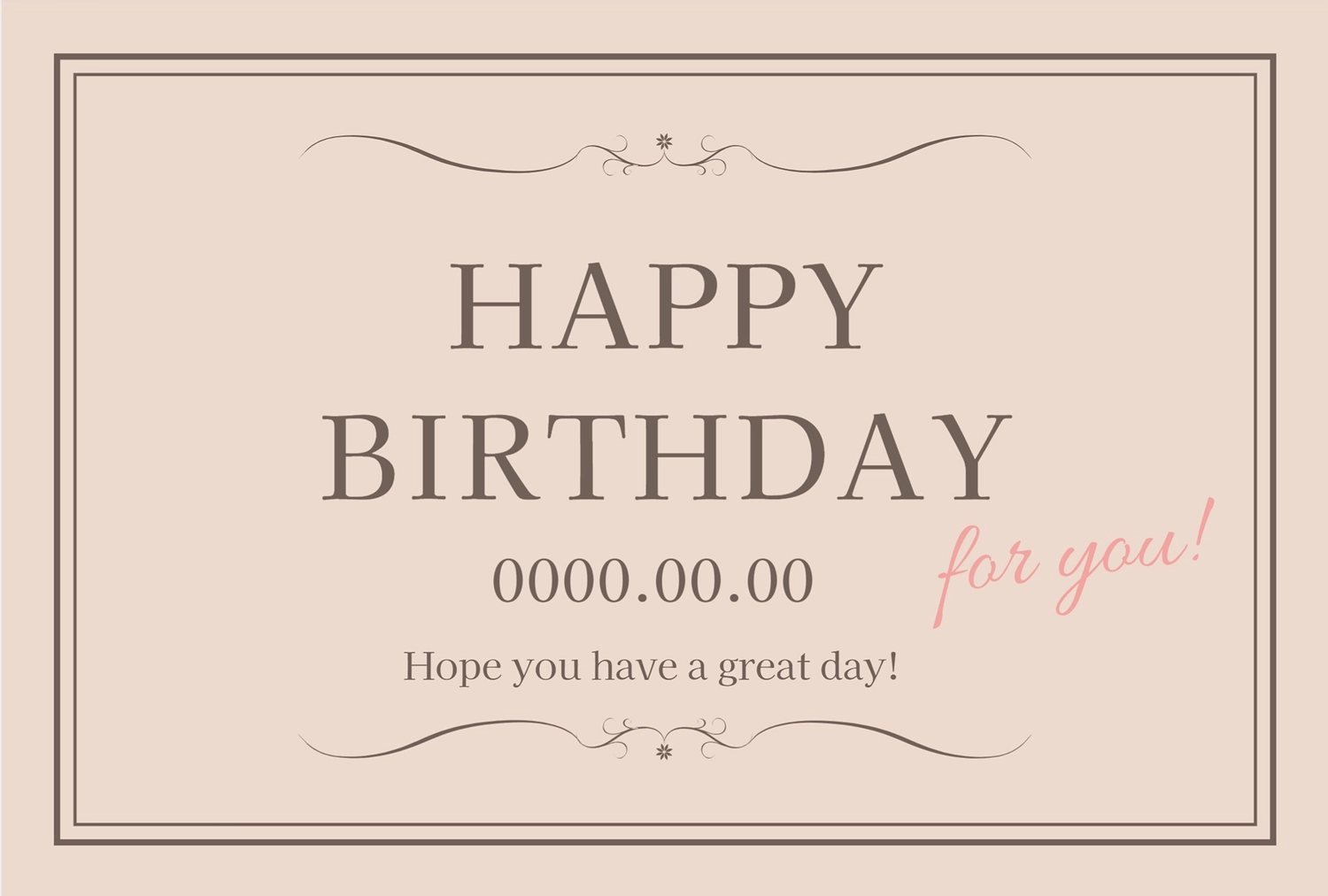 HAPPY BIRTHDAY」のテンプレート 素材 無料ダウンロードビジネスフォーマット 雛形 のテンプレートBANK