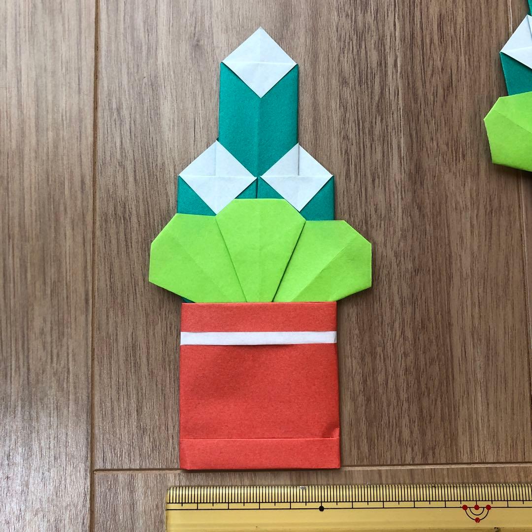 お正月の門松は折り紙で！簡単な折り方をご紹介