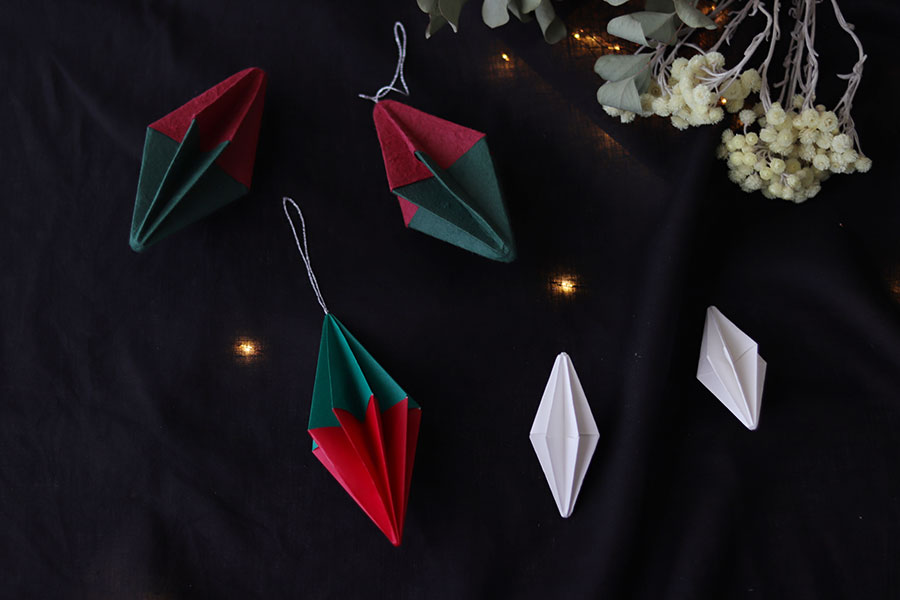 クリスマスの飾りは折り紙で簡単に作れる！子供が好きなおしゃれで可愛いサンタやリースの折り方を紹介！ –Onnela オンネラ 暮らしに『楽』を、家族にワクワクを