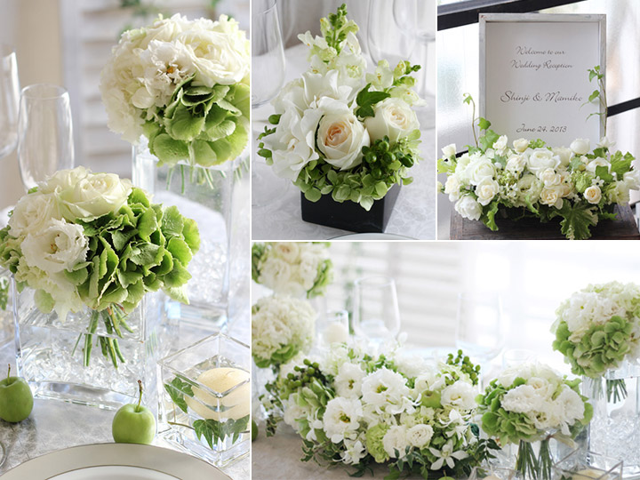 ブルー系メインテーブル装花10選！青が好きな方必見♡ 今週のスタスナ omotte magazine fromANNIVERSAIRE記念日にまつわるマガジン