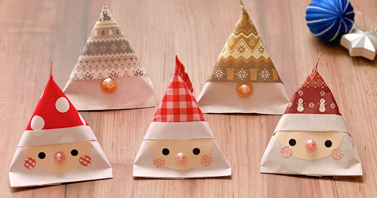 折り紙 クリスマスプレゼントボックス オーナメント ぽち袋 8個 ギフトボックス 想いを込めて ai 通販 18478452Creema クリーマ