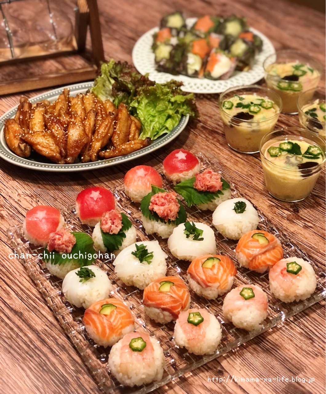 七夕ごはん秋川牧園