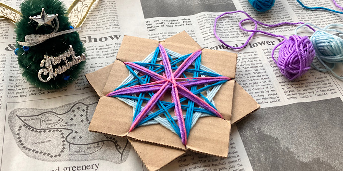 折り紙 サンタクロースとトムテのテトラパックの作り方クリスマス簡単工作オーナメントにもDIY How to make Santa Claus with paper Christmas