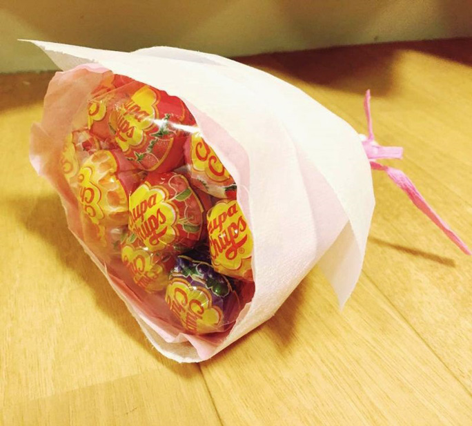 ブーケプルズ 男性 景品TikTok