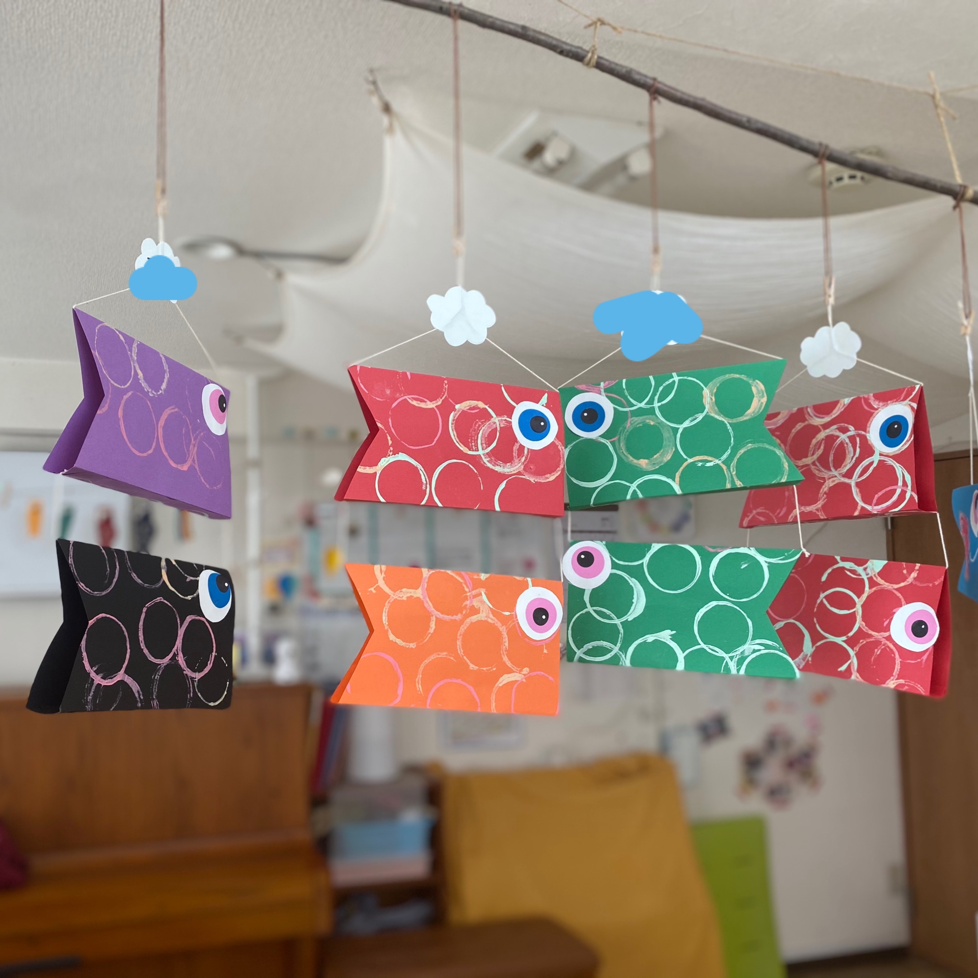 こいのぼり製作楽ナーサリースクール -和歌山市の企業主導型保育園