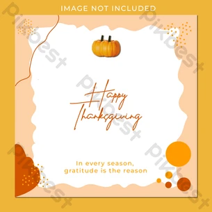 感謝祭のメニューの無料テンプレートAdobe Express