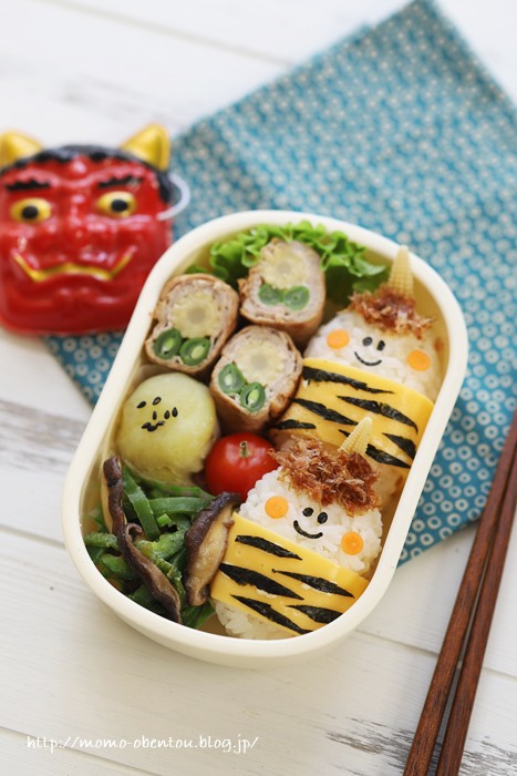 デコおかず 節分のかわいいおかず５選！ - YouTube