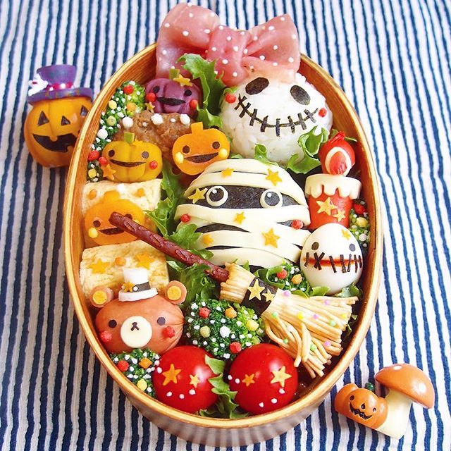 ハロウィン弁当2018と最近のお弁当LEE