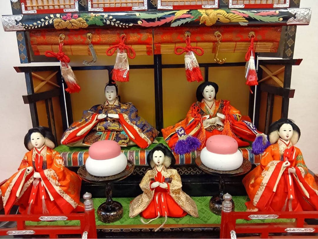 雛小道具 ぼんぼり一対 菱餅一対 アイボリー色 ひな祭り 雛飾り 初節句 Amazon雛道具パステルカラー ぼんぼり一対＆菱餅一対お雛様小道具お手持ちの雛人形とご一緒に ひな祭り 品日本製ひな道具おもちゃ