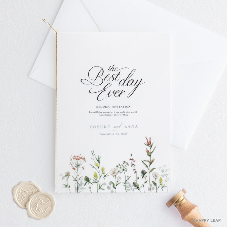 海外で人気＊パスポート風招待状デザインまとめ