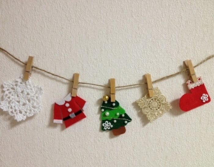 クリスマス布ツリー作り方
