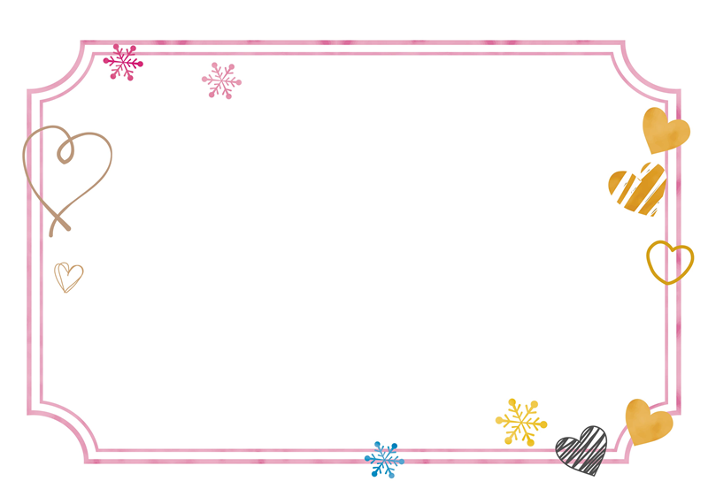 ほんわか可愛いバレンタインフレームのイラスト素材121191804- PIXTA
