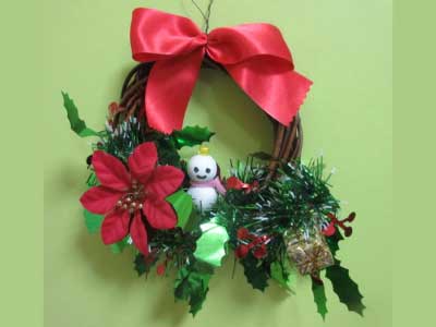 クリスマス飾り・雪だるまリースイラスト - No: 22312607無料イラスト・フリー素材なら「イラストAC」