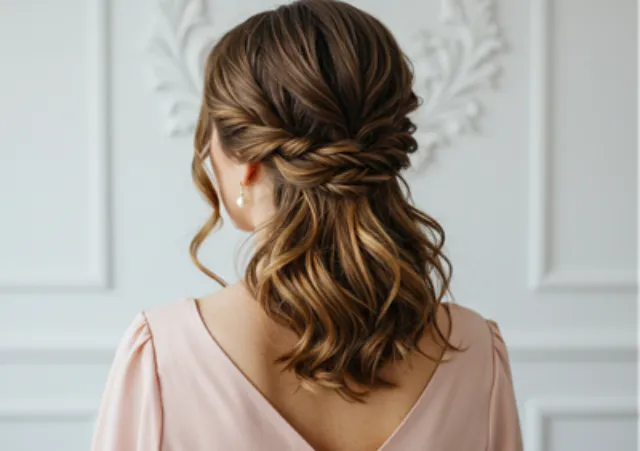 結婚式でハズさない髪型2025マナー＆おすすめヘアアレンジ53選 - IKINAイキナ