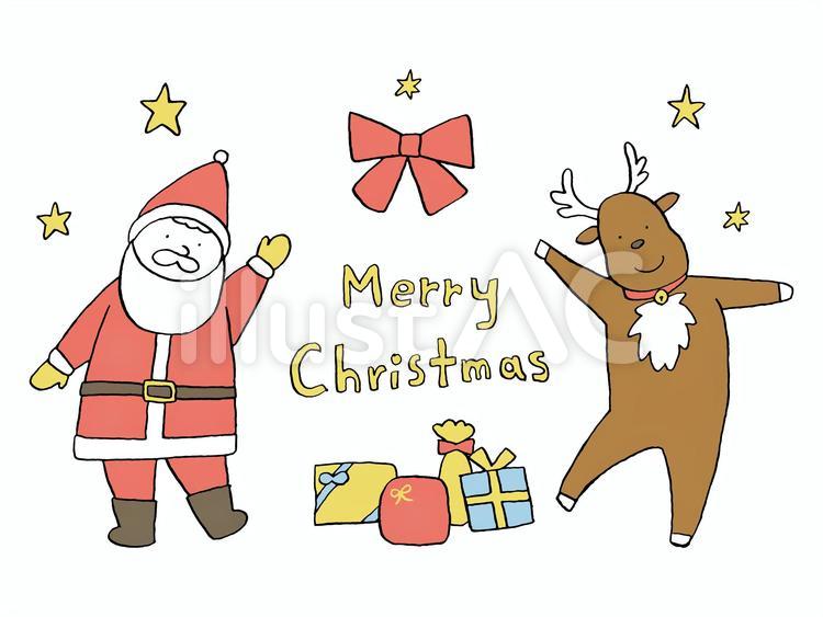 サンタクロースイラスト無料素材イラストプラザ