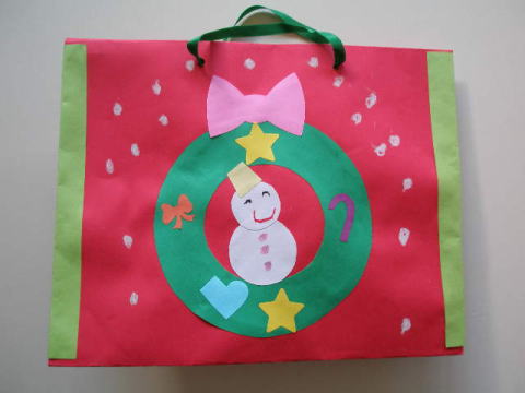 お菓子が入る！折り紙クリスマスバッグOrigami Christmas Bag - YouTube